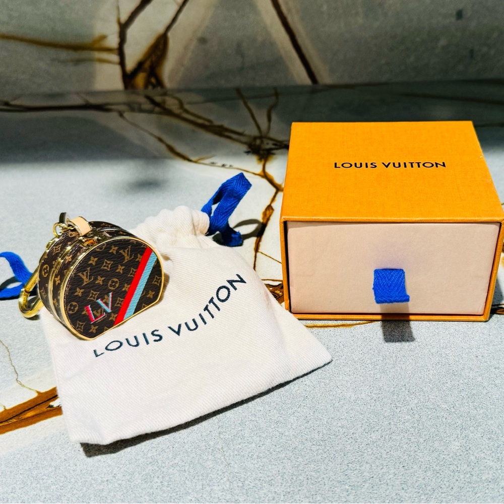 Louis Vuitton Boite Chapeau Mirror Bag Charm / Pill Container